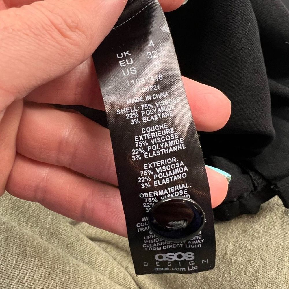 ASOS boot cut smart pants 0p - Picture 5 of 8
